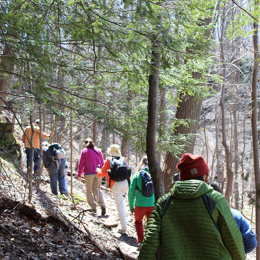 ecotour hiking hocking hills